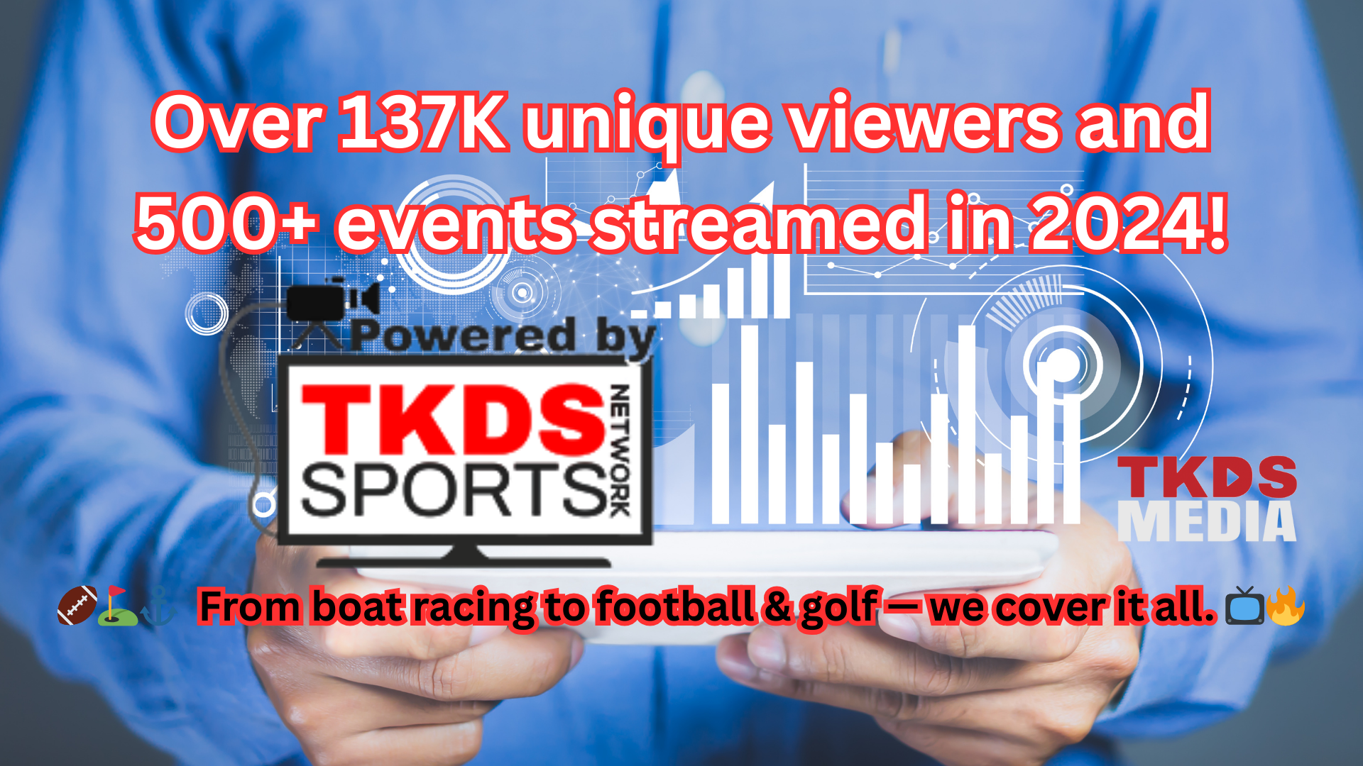 TKDS Sports Network Sees Major Growth in 2024 – Over 137,000 Unique Viewers and 500+ Events Broadcasted