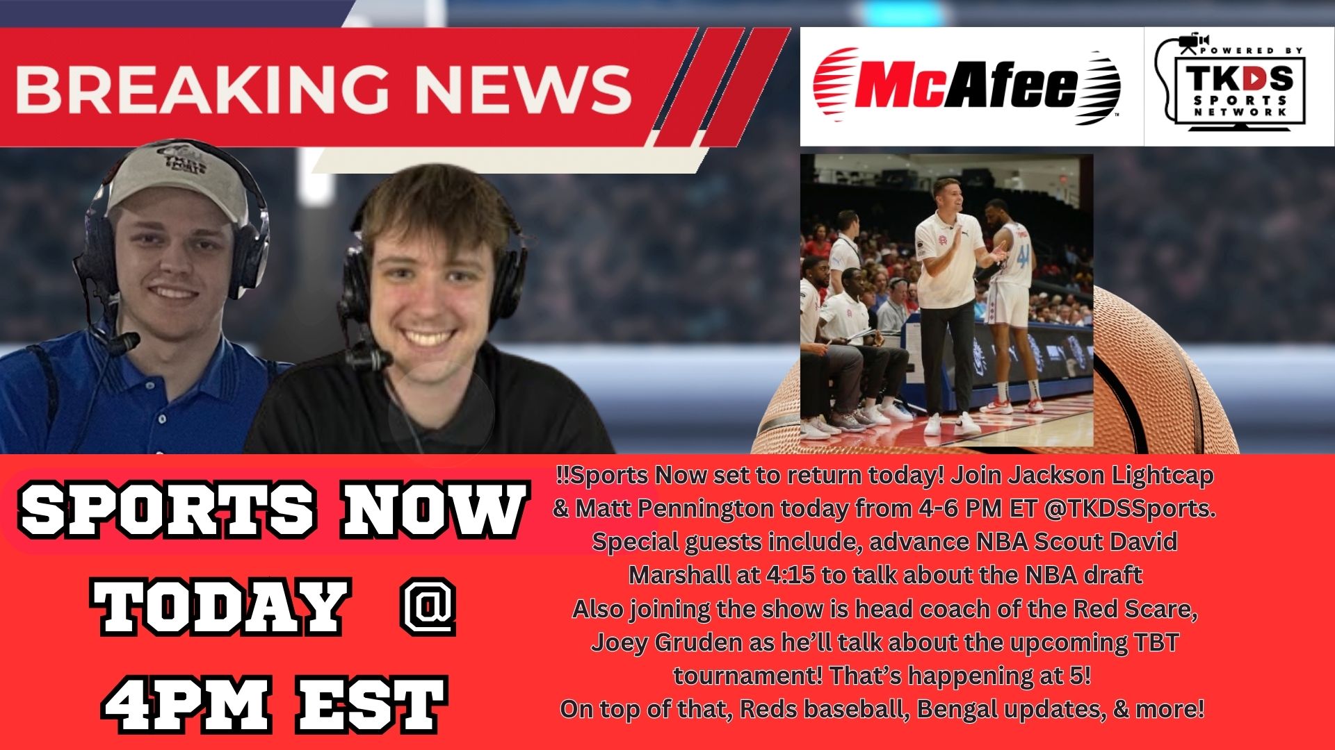 Sports Now with Jackson and Matt E1 JUL2024