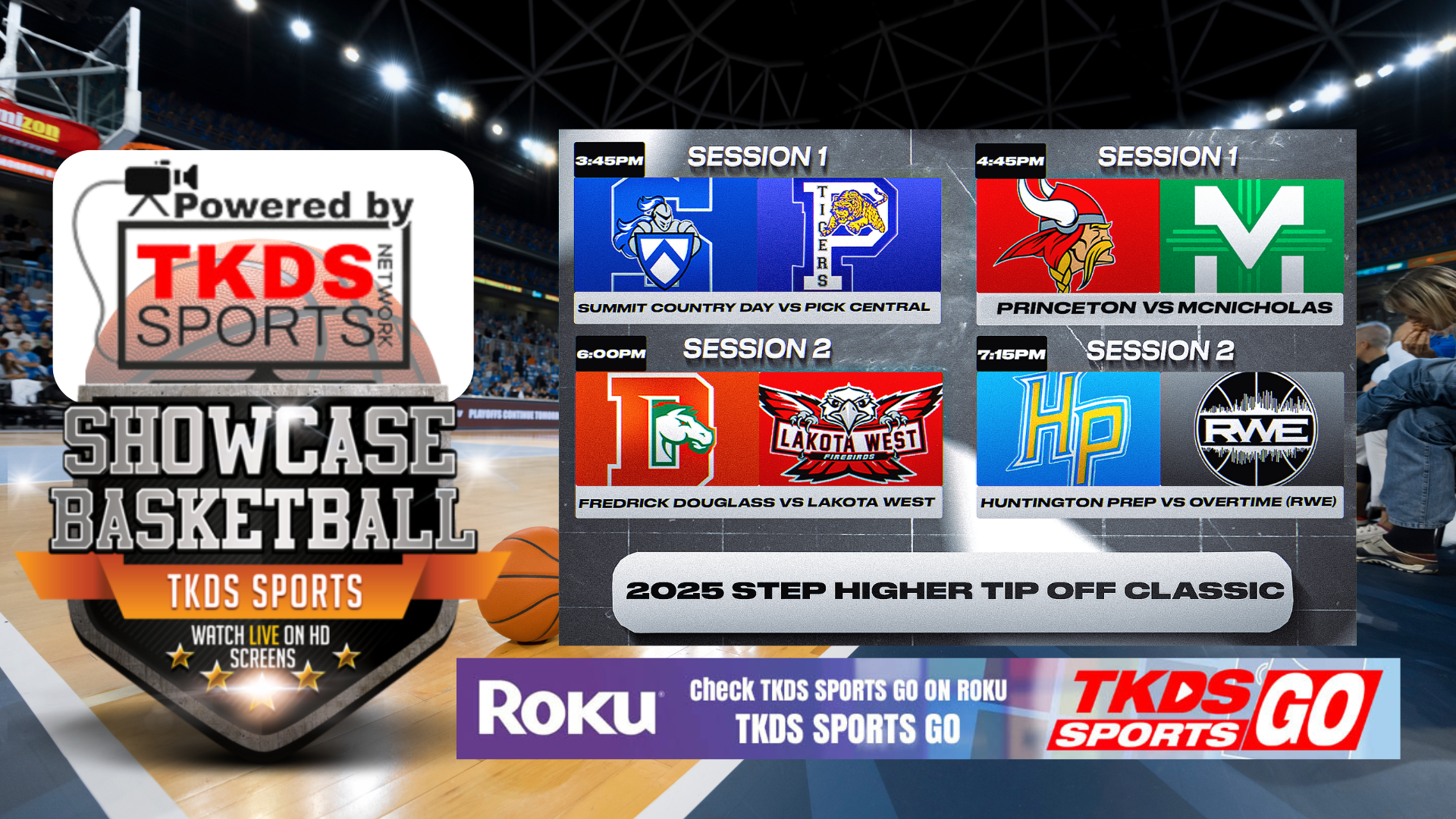 Step Higher Tip-Off Classic Game 4 Overtime (RWE) vs. Huntington Prep