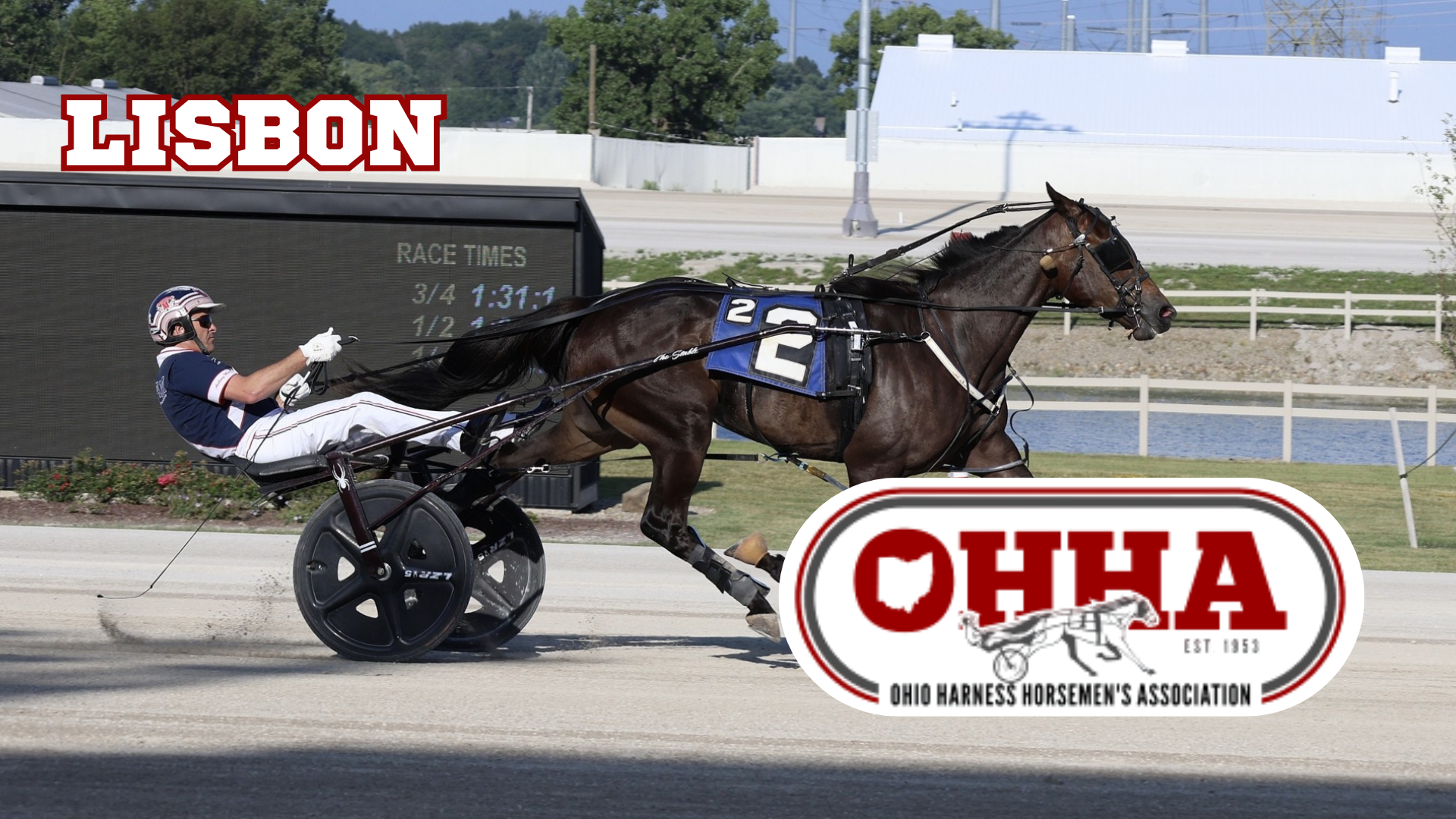 Ohio Harness Horsemen\'s Association Raceing From Lisbon